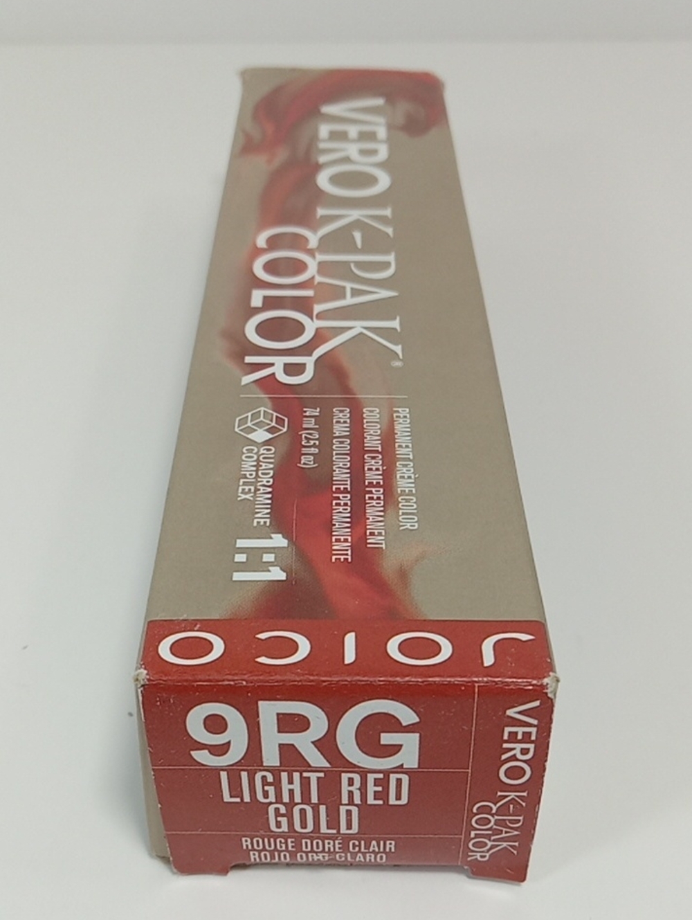 Light Red Gold Joico Vero KPak Permanent Creme Hair Color 9RG